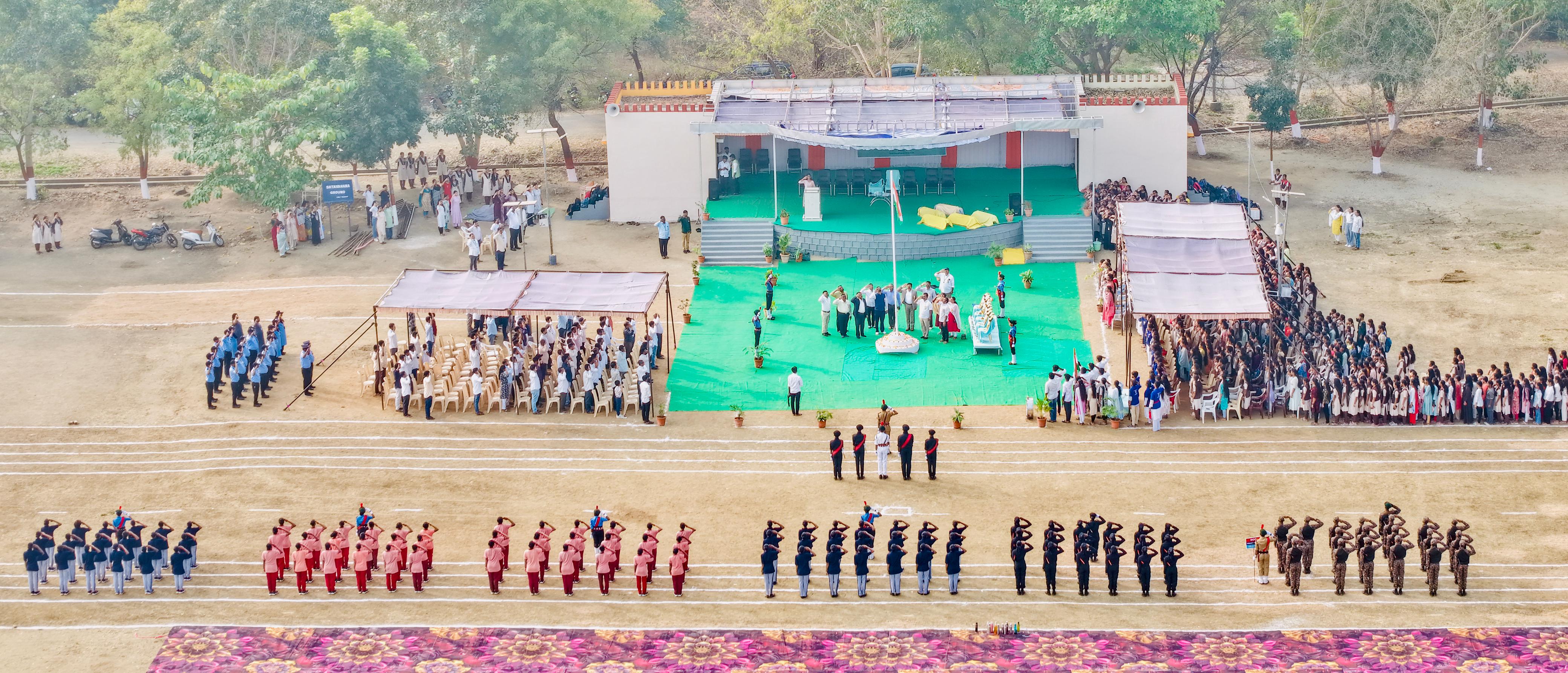 77th Republic Day celebrations at RGUKT Basar