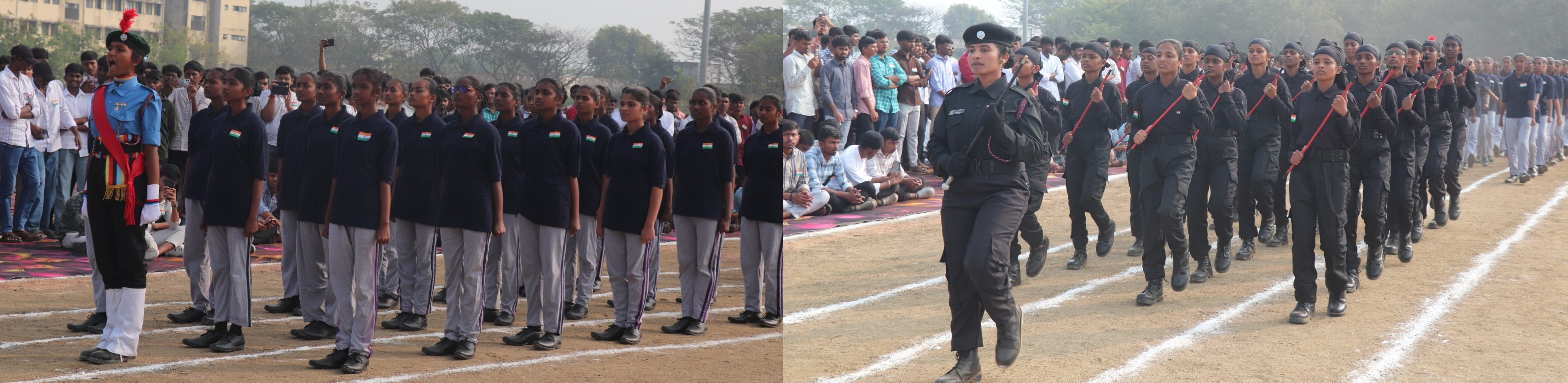 Republic Day 2026 — parade at RGUKT Basar